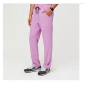 FIGS Men's Dusk (purple/pink) Cairo Cargo Scrub Pants Medium (or women's)